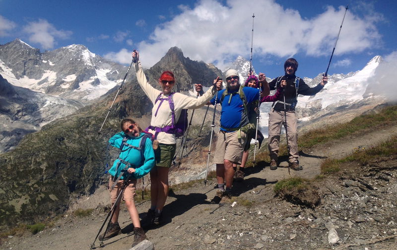 Family Mt Blanc Trek