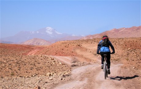 Cycling from Todra to Dades on Day 3