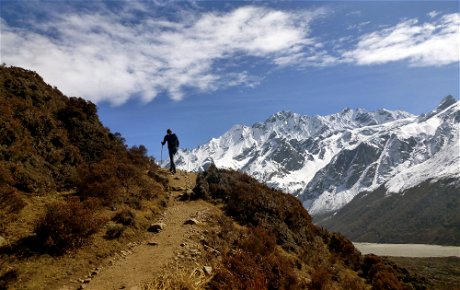 Trekking in the Langtang Valley