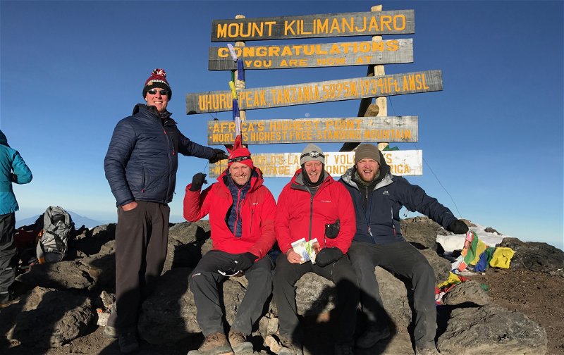 Summit of Kilimanjaro - Uhuru Peak 5895m