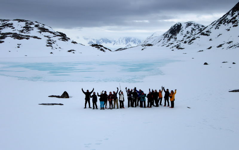 Out in the arctic wilderness