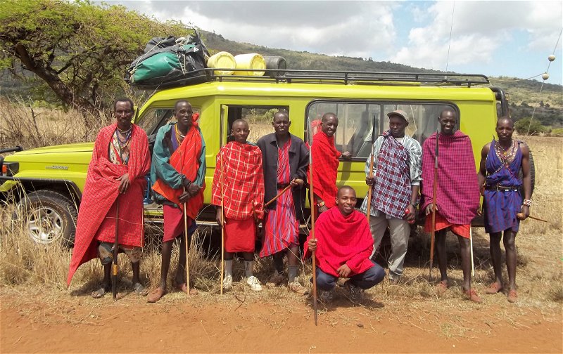 Maasai in Loita