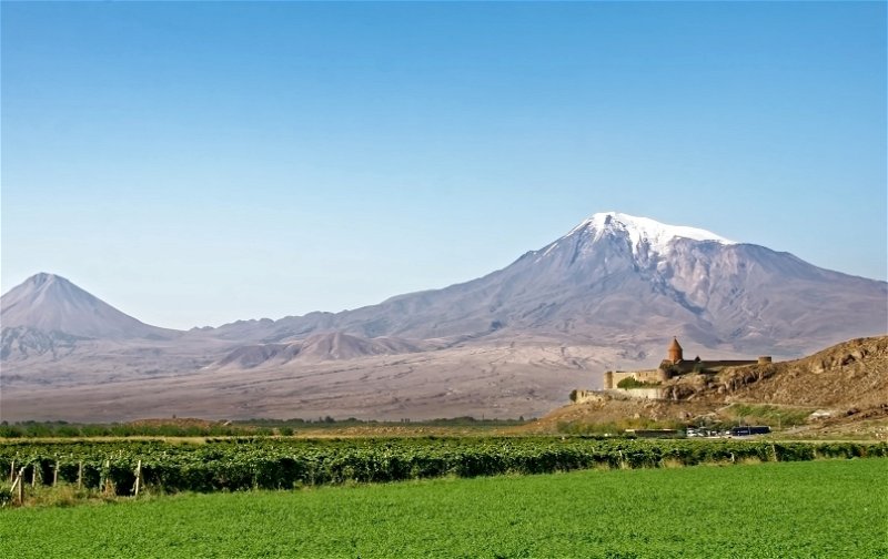 Khor Virap and Ararat beyond