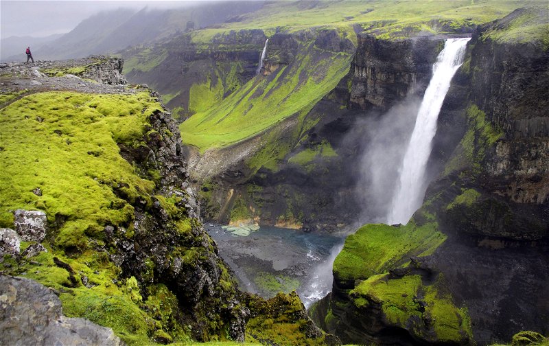 Waterfalls of Iceland - credit  Dan Aspel