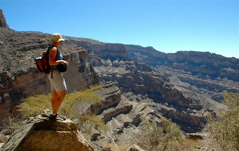 Trekking in Oman