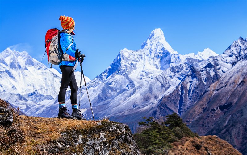 On a high - in the Khumbu