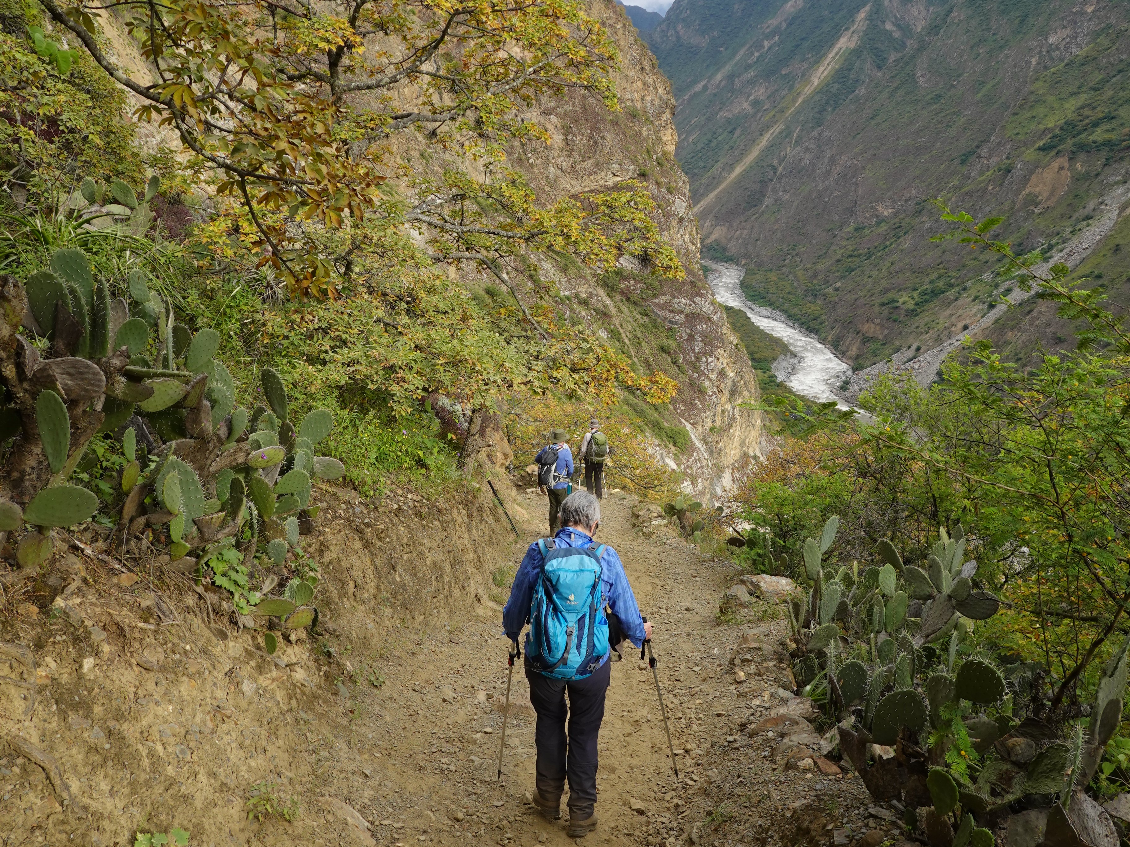 The trails on Choquequirao to Machu Picchu Trekking Holiday